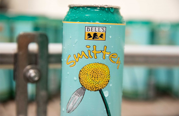 A can of Smitten on the Canning Line.