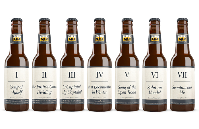 Bell’s Series of Beers Inspired by Walt Whitman’s ‘Leaves of Grass’