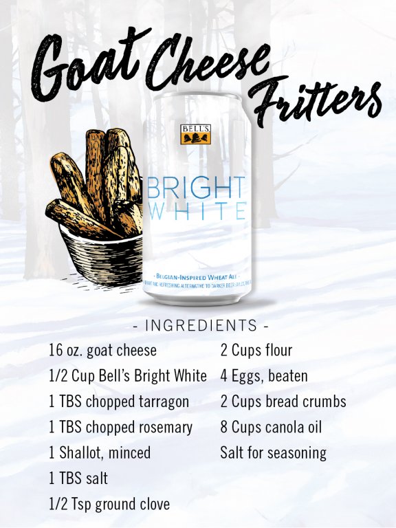 This recipe for Goat Cheese Fritters is made with some of our favorite ingredients (cheese)/