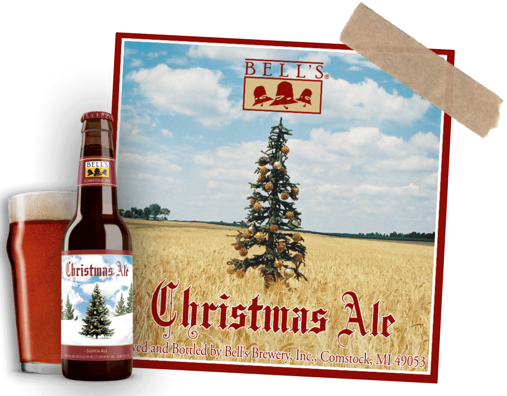 Picture of Bell's Christmas Ale bottle and label