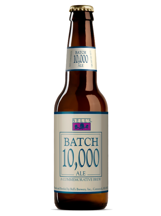 A bottle of Batch 10,000 Ale