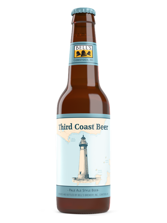A single bottle of Third Coast Beer