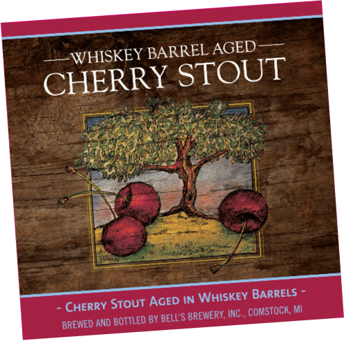 Cherry Stout Label