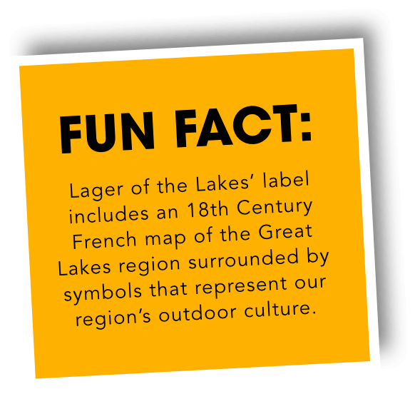 lager of the lakes fun fact