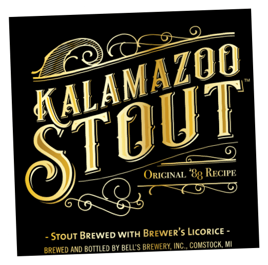 Kalamazoo Stout label