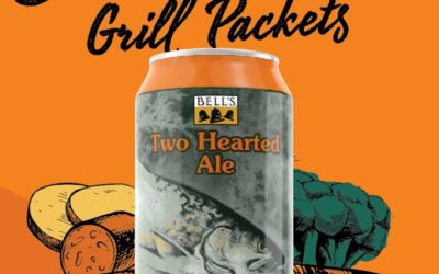 Try this recipe for Two Hearted Veggie and Brat Grill Packets