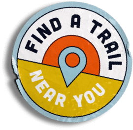 find a trail near you sticker