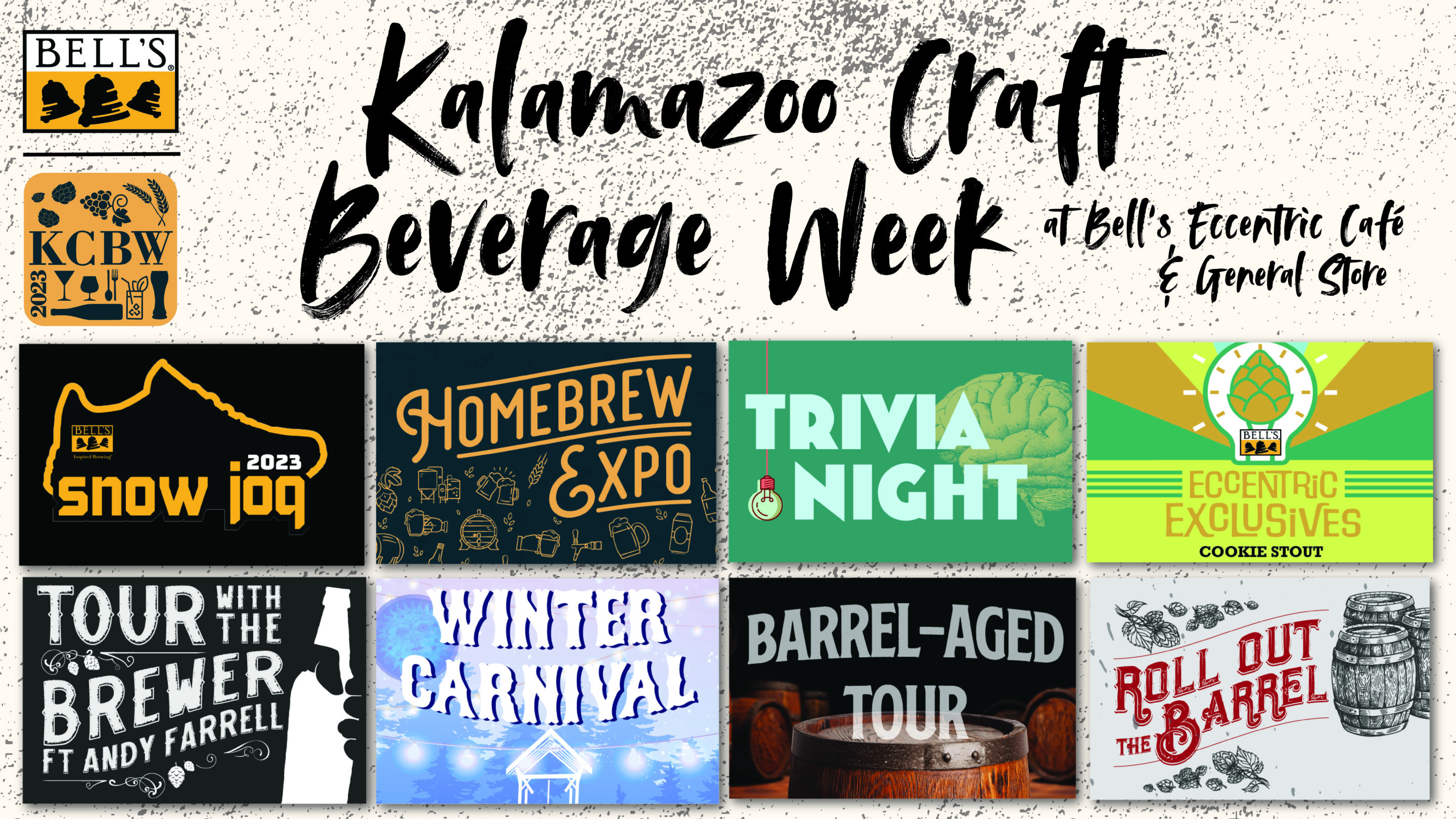 A flyer for the kalamazoo craft beverage week