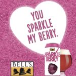 A can and snifter of Sparkleberry with the text "You Sparkle My Berry"