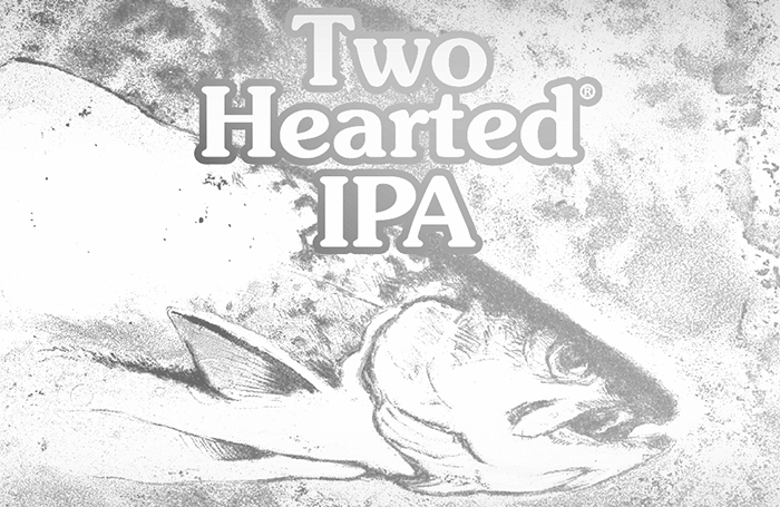 Two Hearted IPA square label